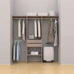 ノエル3 間口2M 奥行450/600mm パイプ+引出しプラン1 南海プライウッド