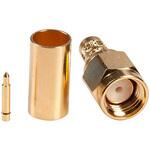 132195 RF/同軸 SMA プラグ ストレート 50 Ω クリンプ KEYSTONE