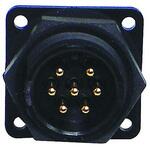 14182-7PG-300 円形 コネクタ レセプタクル サイズ12 7 ポジション パネル SWITCHCRAFT