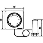 サーモラジエターバルブ(センサ部/FH型) ヨシタケ