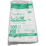バイオマスプラスチック配合レジ袋 厚手 乳白 ブロック有 サンキョウプラテック