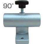19SLU090A アルミ製 サーチライトステー受け金具 90° 岩崎製作所