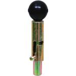 便利な固定金具 鉄製レバー式ハンドル 岩崎製作所