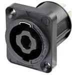 NL4MPXX Neutrik(ノイトリック) スピーカ用レセプタクル speakON 角型 4コンタクト(スピーカー2回線) NEUTRIK