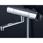 FTB100KWMFT (寒)サーモスタット式シャワー(170mmパイプ付)メッキヘッド KVK