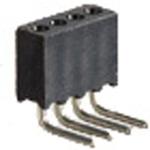 PCT製品 ピンヘッダー / FRR-70(T〇) ソケット(丸ピン)1.27mmピッチ ライトアングル(1列/2列) 接続側Φ0.41mmピントレイ対応可RoHS2対応品 廣杉計器