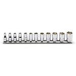 RS2400M/12 1/4"(6.35mm)SQ. 6角ソケットレールセット 12ヶ組 Ko-ken(コーケン/山下工業研究所)