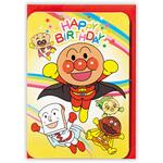 EAR-816-971 誕生日カード アンパンマン トリプルパンチIV 日本ホールマーク