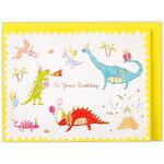 EAR-817-374 誕生日カード 恐竜II 日本ホールマーク