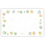 EPN-818-227 ミニメッセージカード カラフルクローバーIII 日本ホールマーク