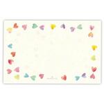 EPN-818-210 ミニメッセージカード カラフルハートIV 日本ホールマーク