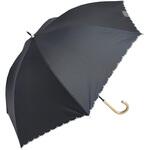 52500101 50cm軽涼晴兼刺繍三連花 BK ローズ産業