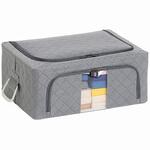 WIREDcase消臭炭入衣類整理用中 グレー アストロ