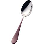 18-8エナメルレッド    デザートスプーン TKG
