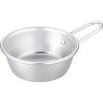 アルマイト マッコリカップ 手付  11cm シルバー 360cc 前川金属