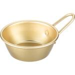 アルマイト マッコリカップ 手付  11cm ゴールド 360cc 前川金属