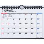 E104 2026年度版エコカレンダー壁掛・卓上兼用A5 高橋書店