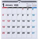 E78 2026年度版エコカレンダー壁掛B4変型 高橋書店