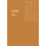 E8154 2026 アポイントダイアリーノートタイプ B6 バーチカル オレンジ ダイゴー