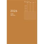 E8155 2026 アポイントダイアリーノートタイプ A5 バーチカル オレンジ ダイゴー