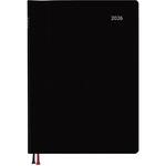 E8314 2026 アポイントダイアリー 文字大 A5 1W+横罫 ブラック ダイゴー