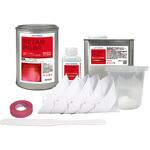 redmt-1-set 関西ペイントPG80 レッドメタリック(粗目) 1kgセット(シンナー/硬化剤/道具付) PROST's