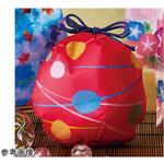 不織布巾着バッグ 水風船 おてだま 20枚 ノーブランド