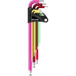 カラフルロングボールポイント六角棒レンチセット モノタロウ