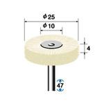 毛ブラシ豚毛 特厚タイプ 10本入 NSK(ナカニシ)