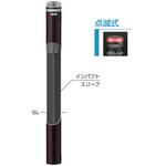 インパクトボラード 基礎式 スチール製 Φ114.3 固定式 点滅式 HB種対応品 サンポール