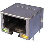 RJE73-188-00210 コネクタ モジュラー ジャック 1ポート 8P8C AMPHENOL