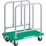 樹脂製運搬車グランカート(サイドハンドルタイプ)ストッパー付 TRUSCO