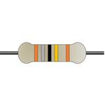 MF0207FTE52-180K 金属皮膜固定抵抗器 0.6W 180kΩ ±1% 1箱 5000個入 YAGEO