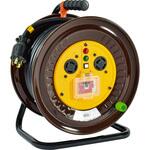 電工ドラム ロック式 3.5平方mm電線 日動工業