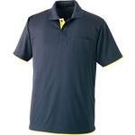 吸汗速乾レイヤード半袖ポロ 小倉屋