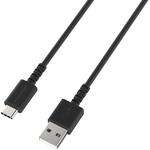 AJ-473 USB充電&同期ケーブル 1.2m A-C BK カシムラ