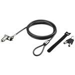 BLC11T シリンダー錠タイプワイヤーロック 3種スロット対応統一キー仕様 BUFFALO(バッファロー)