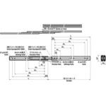 KC-359-45 小型スライドレール(L450) TAKIGEN(タキゲン)
