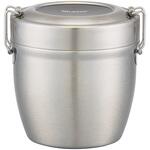 STLBD6AG 抗菌真空ステンレス丼ランチジャー 550ml 2段 スケーター