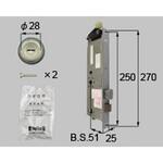 DCZZ0164 交換用シリンダー164用 TOSTEM(LIXIL)
