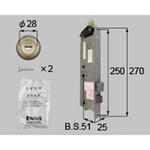DCZZ0165 交換用シリンダー165用 TOSTEM(LIXIL)
