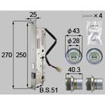 DCZZ0022 交換用シリンダー22用 TOSTEM(LIXIL)