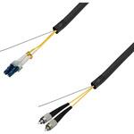 光ファイバーケーブル (シングルモード/LC-FC/屋外用(補強)LAPシース/2芯) ダイヤトレンド