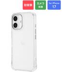 LN-MIM25MCSV iPhone 17 カメラ保護ハイブリッドケース 「mycam」 シルバー MSソリューションズ
