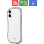 LN-MIM25VMFLGY iPhone 17 耐傷・耐衝撃ハイブリッドケース 「ViAMO freely」 ライトグレー MSソリューションズ