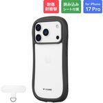 LN-MIP25VMFGY iPhone 17 Pro 耐傷・耐衝撃ハイブリッドケース 「ViAMO freely」 ダークグレー MSソリューションズ