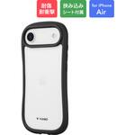 LN-MIA25VMFGY iPhone Air 耐傷・耐衝撃ハイブリッドケース 「ViAMO freely」 ダークグレー MSソリューションズ