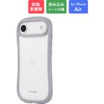 LN-MIA25VMFLGY iPhone Air 耐傷・耐衝撃ハイブリッドケース 「ViAMO freely」 ライトグレー MSソリューションズ