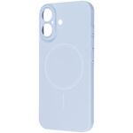 RT-P52PMS/CA iPhone 17 ハードケース スリムフィット 0.6mm +マグネット充電対応 / クリアブルー レイ・アウト