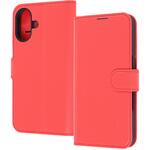 RT-P52ELC1/R iPhone 17 手帳型レザーケース シンプル マグネット / レッド レイ・アウト